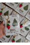 New Year Christmas Gift Souvenir 8 Pieces Kokina Keychain