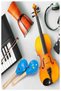Colorful Maracas 6 Pieces 19 cm Colorful Rattles Fun Musical Accessories Children's Educational Toy Ma - 4