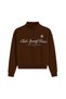 New Season Zipper Detailed Printed Women's Sweatshirt 52119005 - 6