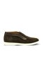 Genuine Suede Men's Boots Z608 Brown Suede Knitted Leather