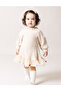 Girl's candy pom-pom puff dress