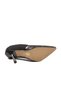 Black Satin Stone Embroidered Women's Evening Dress Shoes 357192 Z - 5