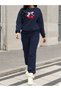 Kurdele Cherry Bottom Top Team Fashion Design Crew Neck Sweatshirt