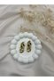 Steel Gold Stone Chain Earrings – Tarnish-Free Hoop Design with Zircon Stones - 3