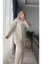 Yandan Buttoned Knitwear Set - 3