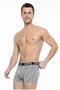 U.S. Polo Assn. Men's Black Anthracite and Uspa Printed 3-Piece Boxers - 8