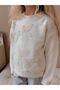 Girls' Floral Embroidered Sweater and Jean Set - 2