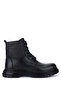 Men's Genuine Leather Black POSTAL Boots