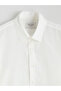 Lcw Vision Ecru Regular Fit Dobby Men's Shirt - 6