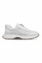 Zareywomen's Genuine Leather Rubber Detailed Stitched Sports Shoes Sneaker 4296