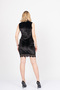 Women's Winter Black Dress Velvet Lace Elegance Premium Velvet Guipure Dress Stylish Daily Comfortable 50349 - 5