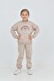 Girl's Bow Embroidered Tracksuit Set