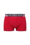 3-Pack Modal Men's Boxers, Gray Red Navy Blue Men's Boxers, 47% Modal 47% Cotton, 6% Elastane - 4