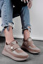 Idy Women's Genuine Leather Complete Inside Real Wool Sports Shoes Short Boots 4297 - 2
