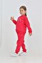 Girl's Bow Embroidered Tracksuit Set - 2