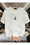 Planet Printed, Space-Themed Crew Neck T-Shirt - 2