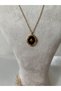 Black Plate Steel Necklace with Northern Detail - 3