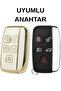 Range Rover Velar Evoque Sport Land Rover Discovery Freelander 2 Jaguar Nano Key Case Cover White - 2