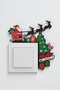 Christmas Light Switch Corner Decoration Christmas Ornament Socket Decoration Merry Christmas - 2