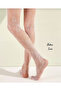 Denise Flower Floral Patterned Fishnet Modern Lace Look Pantyhose - White - 7