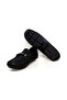 Black Color Laceless Genuine Leather Men's Shoes - 3