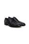 Black Color Lace-Up Genuine Leather Men's Shoes