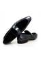 Gray Color Laceless Genuine Leather Velvet Men's Shoes - 2