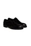Black Color Lace-Up Genuine Leather Men's Shoes