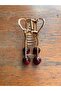 Cherry Figured Metal Large Latch Buckle - 3