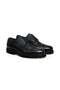 Black Color Lace-Up Genuine Leather Men's Shoes