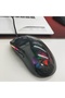 ماوس ألعاب USB سلكي أسود اللون، ماوس بصري مريح لألعاب الكمبيوتر - GM1320 - 4