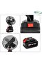 Portable Camping Fan, 21V Lithium Battery-Powered, Strong Wind, Low Noise, 48Vf MAX - 3