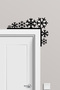 Snowflakes Christmas Themed Door Ornament - 3