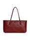 Women's Braided Tote Hand and Shoulder Bag