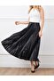 Zenne Long Skirt with Pleats, Pleated Skirts - 2