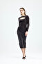 Low-Cut Combed Cotton Long Dress - 7
