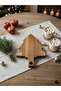 Christmas Presentation Board Christmas Pine Tree Natural Wooden Presentation Plate (Beech / Hawthorn)(1 Piece) - 2