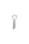 Breloc M Argintiu Mat 9.5cm - 2