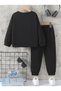 New York-Brooklyn Printed Tracksuit for Boys and Girls - 2