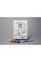 Children's Wooden Paintable Desktop Model Board with Legs Model 041
