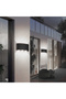 6W Black Outdoor Wall Light - 2