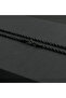 18inch 45cm 3MM 2-6MM Classic Black Twisted Rope Chain Necklace For Men Steel Waterproof Stainless C - 2