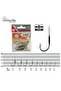 2498 Maru-Kaizu Doutsuki Fishing Hook Nickel-No:13 - 3