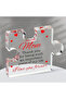 1pc,Birthday Gifts for Mom - Engraved Acrylic Block Puzzle Mom Present, Christmas Present, Commem...