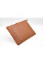 Handcrafted Genuine Leather Laptop Pouch Sleeve - Velvet Lined & Charger Pocket - 4