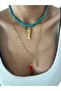 Lip Chain Red Luck Necklace - 2