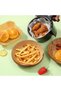 50Pcs Disposable Air Fryer Paper Oil Absorbing And Anti Oil Paper Tray Non Stick Baking Pad Large... - 3