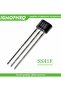 100 قطعة/الوحدة 41F/ 0H41 / SH41 / SS41F/ S41 TO-92 مستشعر عنصر هول ثنائي القطب مستشعر المحرك جديد أصلي - 2