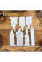 Original Retro Burning Candles Metal Cutting Dies Scrapbooking Decorative Embossing - 3