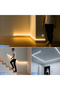 طقم إضاءة ليلية LED للسلالم بمستشعر حركة PIR أبيض دافئ بطول 5 أمتار مع قابس الاتحاد الأوروبي WS2811 بكسل قابل للعنونة - 5